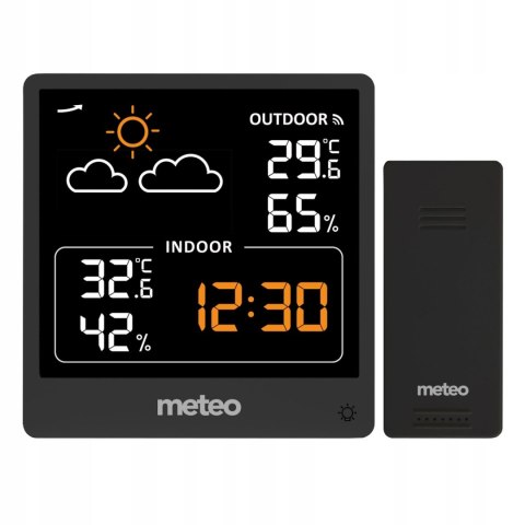 STACJA POGODOWA Z DCF METEO SP200 Z POGODYNKA EKRAN LCD STACJA POGODOWA Z DCF METEO SP200 Z POGODYNKA EKRAN LCD