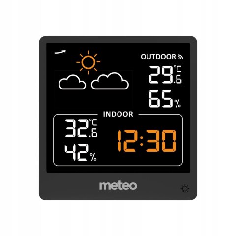 STACJA POGODOWA Z DCF METEO SP200 Z POGODYNKA EKRAN LCD STACJA POGODOWA Z DCF METEO SP200 Z POGODYNKA EKRAN LCD