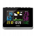 Stacja pogodowa METEO SP62s, pogodynka, higrometr, czujnik zewnętrzny