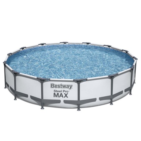 Basen ogrodowy stelażowy 427 x 84 cm zestaw 9w1 Bestway 56595 Basen ogrodowy stelażowy 427 x 84 cm zestaw 9w1 Bestway 56595