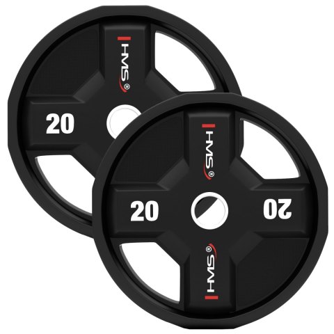 TPC SET ZESTAW TALERZY OLIMPIJSKICH POLIURETANOWYCH 2 x 2.5 - 25 KG CPU (155 KG) HMS TPC SET ZESTAW TALERZY OLIMPIJSKICH POLIURETANOWYCH 2 x 2.5 - 25 KG CPU (155 KG) HMS