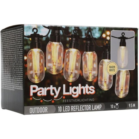 GIRLANDA OGRODOWA PARTY LIGHT 10LED EDISON GIRLANDA OGRODOWA PARTY LIGHT 10LED EDISON
