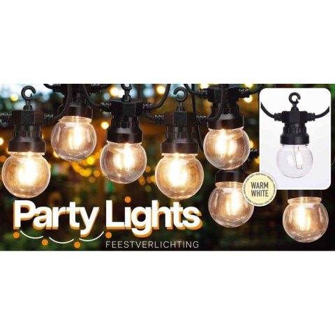 GIRLANDA OGRODOWA PARTY LIGHT 10LED GIRLANDA OGRODOWA PARTY LIGHT 10LED