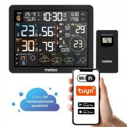 MULTI STACJA POGODOWA METEO SP400 WIFI +MIERNIK ZANIECZYSZCZENIA POWIETRZA