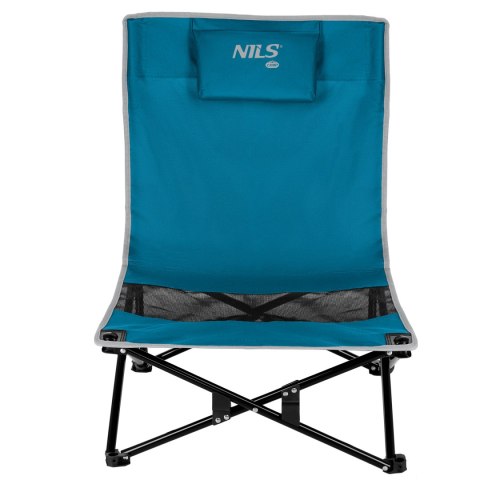 NC3306 KRZESŁO PLAŻOWE NIEBIESKO SZARE NILS CAMP NC3306 KRZESŁO PLAŻOWE NIEBIESKO SZARE NILS CAMP