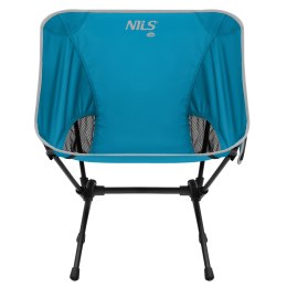 NC3320 Krzesło składane ultralight NILS CAMP niebieskie outdoor