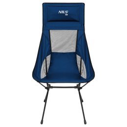 NC3322 Krzesło składane Ultralight 1,2 kg NILS Camp granatowe turystyczne