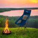 NC3322 Krzesło składane Ultralight 1,2 kg NILS Camp granatowe turystyczne