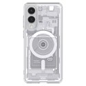 Spigen Ultra Hybrid Mag MagSafe - Etui do Samsung Galaxy S25 Edge (Zero One White)
