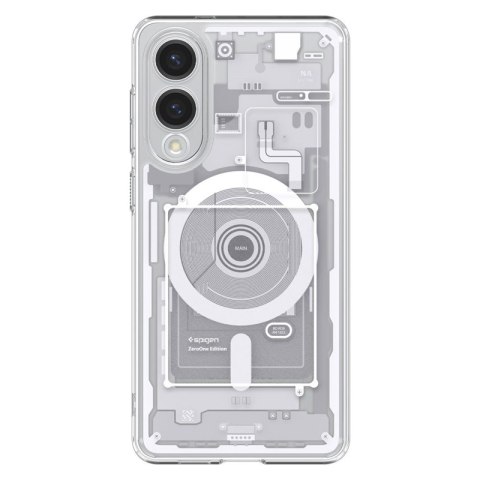 Spigen Ultra Hybrid Mag MagSafe - Etui do Samsung Galaxy S25 Edge (Zero One White) Spigen Ultra Hybrid Mag MagSafe - Etui do Samsung Galaxy S25 Edge (Zero One White)