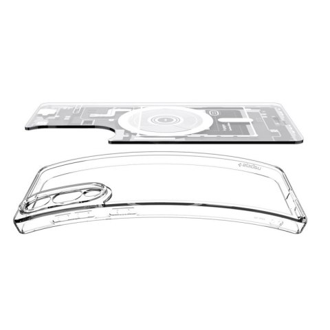 Spigen Ultra Hybrid Mag MagSafe - Etui do Samsung Galaxy S25 Edge (Zero One White) Spigen Ultra Hybrid Mag MagSafe - Etui do Samsung Galaxy S25 Edge (Zero One White)