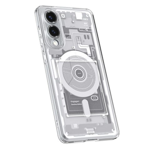 Spigen Ultra Hybrid Mag MagSafe - Etui do Samsung Galaxy S25 Edge (Zero One White) Spigen Ultra Hybrid Mag MagSafe - Etui do Samsung Galaxy S25 Edge (Zero One White)