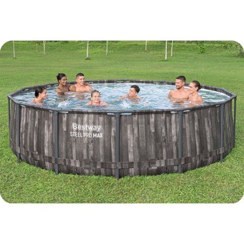 Basen ogrodowy stelażowy 427 x 107 cm 17w1 Bestway 5614Z Basen ogrodowy stelażowy 427 x 107 cm 17w1 Bestway 5614Z