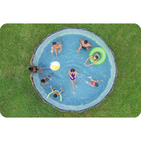 Basen ogrodowy stelażowy 427 x 107 cm 17w1 Bestway 5614Z Basen ogrodowy stelażowy 427 x 107 cm 17w1 Bestway 5614Z