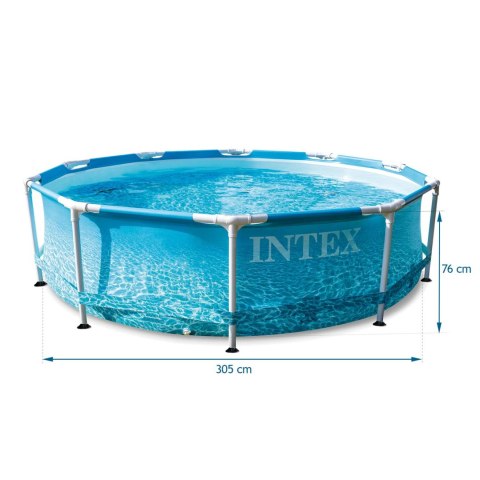 Basen stelażowy 305 x 76 cm 10w1 INTEX 28208 Basen stelażowy 305 x 76 cm 10w1 INTEX 28208