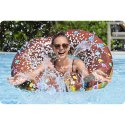 Dmuchane koło plażowe do pływania brązowy Donut 107cm BESTWAY
