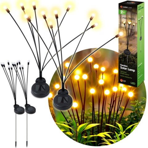 Lampka solarna świetliki 2szt Ilumen LS-101 Lampka solarna świetliki 2szt Ilumen LS-101