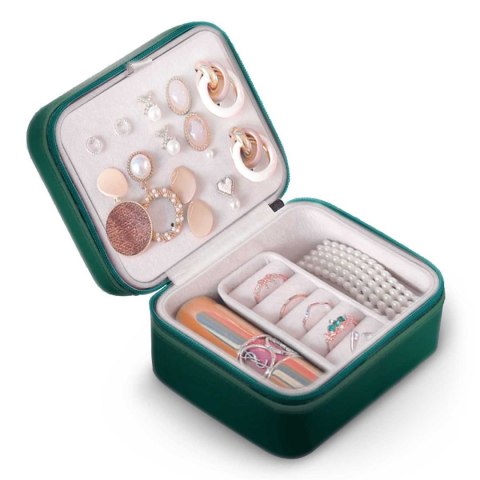 Szkatułka na biżuterię MS-702 Massido - zielona Szkatułka na biżuterię MS-702 Massido - zielona