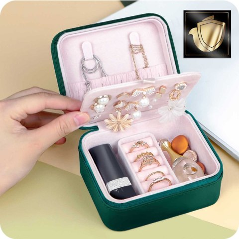 Szkatułka na biżuterię MS-702 Massido - zielona Szkatułka na biżuterię MS-702 Massido - zielona