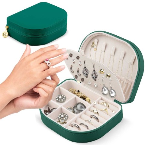 Szkatułka na biżuterię Massido MS-707 - zielona Szkatułka na biżuterię Massido MS-707 - zielona