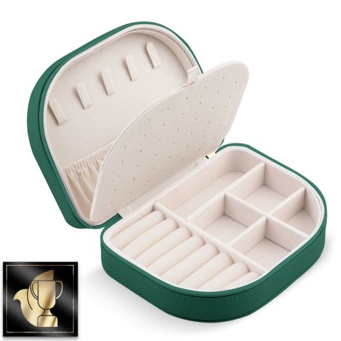 Szkatułka na biżuterię Massido MS-707 - zielona Szkatułka na biżuterię Massido MS-707 - zielona