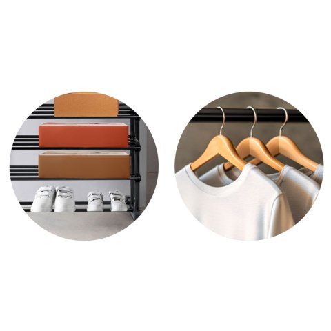 Wieszak na ubrania Massido 686300 czarny Wieszak na ubrania Massido 686300 czarny