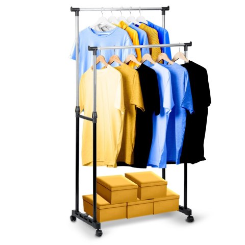 Wieszak na ubrania Massido 686300 czarny Wieszak na ubrania Massido 686300 czarny