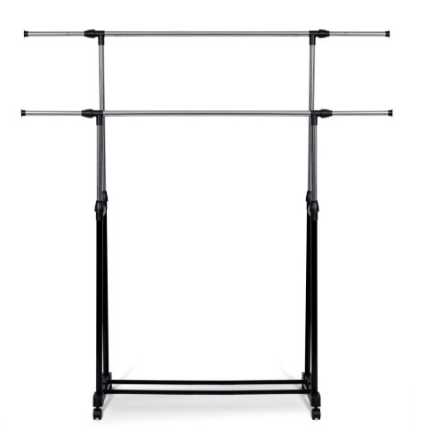 Wieszak na ubrania Massido 686400 czarno-srebrny Wieszak na ubrania Massido 686400 czarno-srebrny