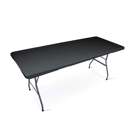 Stół cateringowy ogrodowy składany 180 cm Plonos czarny Stół cateringowy ogrodowy składany 180 cm Plonos czarny