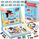 Książka magnetyczna Przebieranki RK-770 Ricokids 59 elementów
