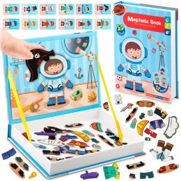 Książka magnetyczna Przebieranki RK-770 Ricokids 59 elementów