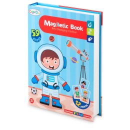 Książka magnetyczna Przebieranki RK-770 Ricokids 59 elementów
