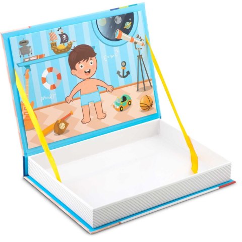 Książka magnetyczna Przebieranki RK-770 Ricokids 59 elementów Książka magnetyczna Przebieranki RK-770 Ricokids 59 elementów