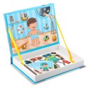 Książka magnetyczna Przebieranki RK-770 Ricokids 59 elementów