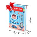 Książka magnetyczna Przebieranki RK-770 Ricokids 59 elementów