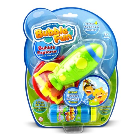 Maszynka do baniek mydlanych Ricokids RK-908 rakieta + płyn Maszynka do baniek mydlanych Ricokids RK-908 rakieta + płyn