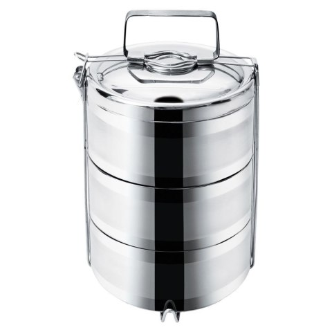 MENAŻKA OBIADOWA TERMOS STALOWY 3X1,1L 3 POZIOMY MENAŻKA OBIADOWA TERMOS STALOWY 3X1,1L 3 POZIOMY