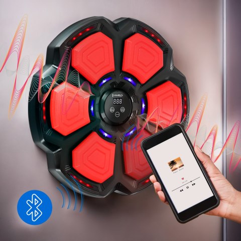 TB06 Elektroniczna tarcza bokserska Bluetooth z muzyką i rękawicami HMS TB06 Elektroniczna tarcza bokserska Bluetooth z muzyką i rękawicami HMS