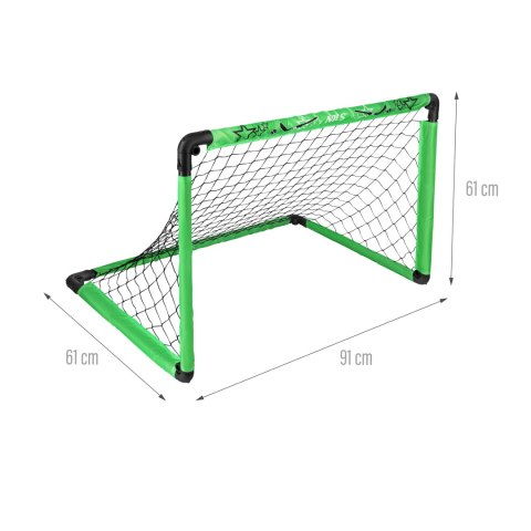 BRH2521 Zestaw do unihokeja NILS bramka 91×61×61 cm + 2 kije 90 cm + piłka BRH2521 Zestaw do unihokeja NILS bramka 91×61×61 cm + 2 kije 90 cm + piłka