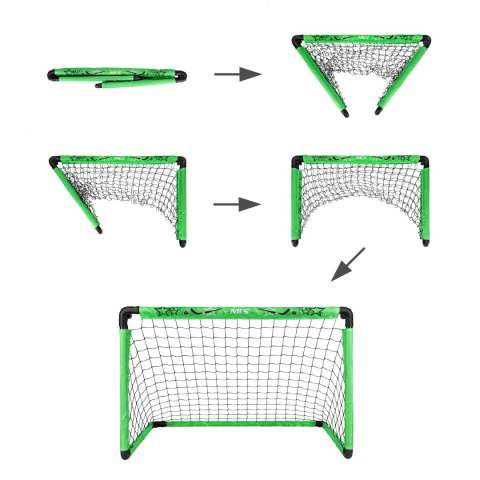 BRH2522 Zestaw do unihokeja NILS 2 bramki 91×61×61 cm 2 kije + piłka BRH2522 Zestaw do unihokeja NILS 2 bramki 91×61×61 cm 2 kije + piłka