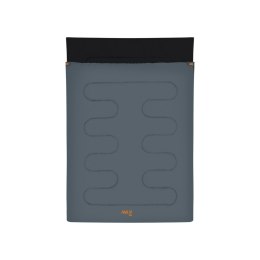 NC2001 Śpiwór podwójny 2-osobowy NILS CAMP antracyt-pomarańczowy