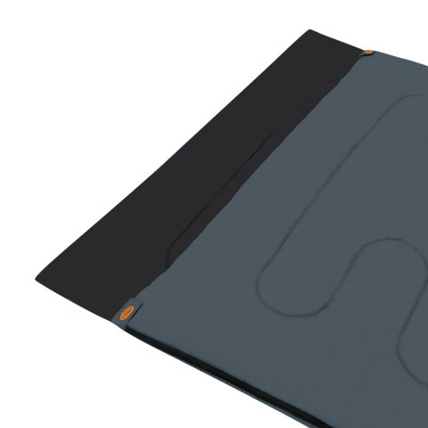 NC2001 Śpiwór podwójny 2-osobowy NILS CAMP antracyt-pomarańczowy