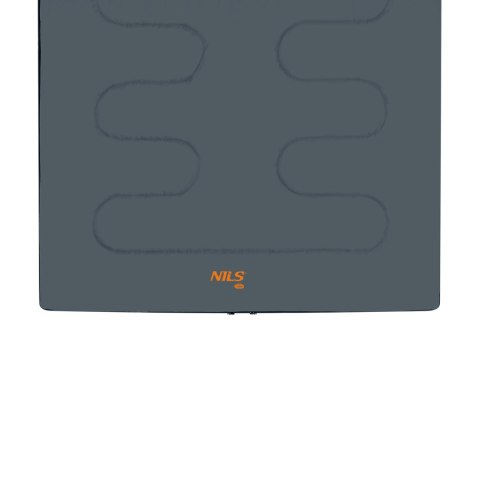 NC2001 Śpiwór podwójny 2-osobowy NILS CAMP antracyt-pomarańczowy