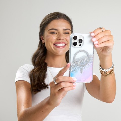 Case-Mate Karat MagSafe - Etui iPhone 16 Pro (Holographic Soap Bubble) Case-Mate Karat MagSafe - Etui iPhone 16 Pro (Holographic Soap Bubble)