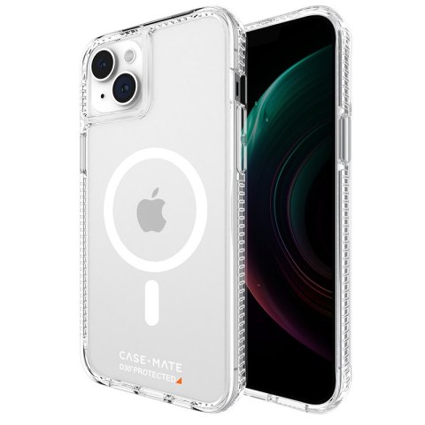Case-Mate Ultra Tough Plus D3O MagSafe - Etui iPhone 15 Plus (Clear) Case-Mate Ultra Tough Plus D3O MagSafe - Etui iPhone 15 Plus (Clear)