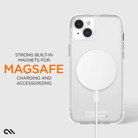 Case-Mate Ultra Tough Plus D3O MagSafe - Etui iPhone 15 Plus (Clear) Case-Mate Ultra Tough Plus D3O MagSafe - Etui iPhone 15 Plus (Clear)