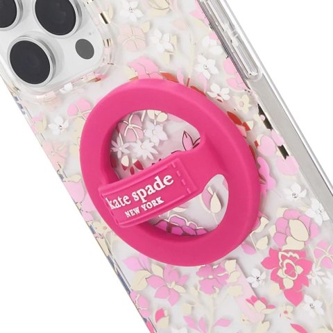 Kate Spade New York Magnetic Loop Grip - Uchwyt MagSafe na palec (Pom Pom Pink) Kate Spade New York Magnetic Loop Grip - Uchwyt MagSafe na palec (Pom Pom Pink)