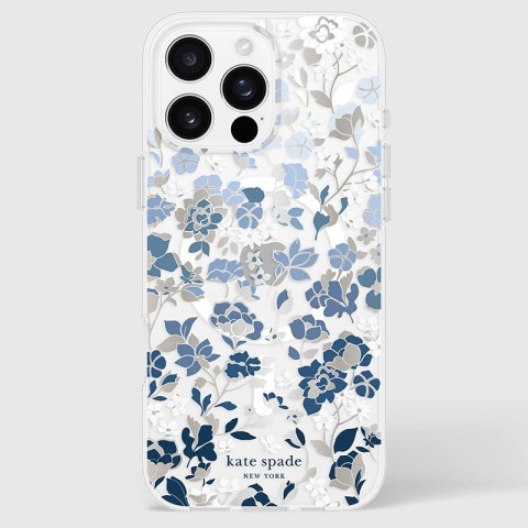 Kate Spade New York Protective Gems MagSafe - Etui iPhone 16 Pro Max (Flowerbed Blue) Kate Spade New York Protective Gems MagSafe - Etui iPhone 16 Pro Max (Flowerbed Blue)
