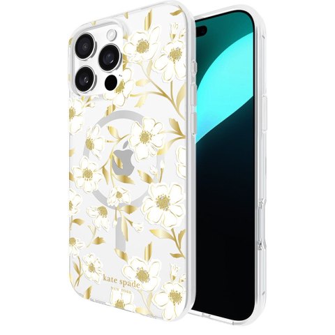 Kate Spade New York Protective Gems MagSafe - Etui iPhone 16 Pro Max (Sunshine Floral) Kate Spade New York Protective Gems MagSafe - Etui iPhone 16 Pro Max (Sunshine Floral)