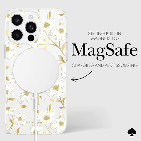 Kate Spade New York Protective Gems MagSafe - Etui iPhone 16 Pro Max (Sunshine Floral) Kate Spade New York Protective Gems MagSafe - Etui iPhone 16 Pro Max (Sunshine Floral)